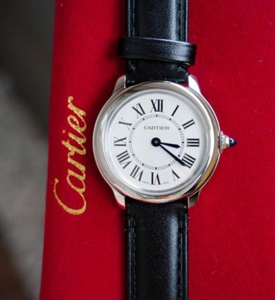 Cartier Ronde Must de Swiss Quartz Movement Sapphire Glass 29/40mm Watch juste un clou cartier imitation